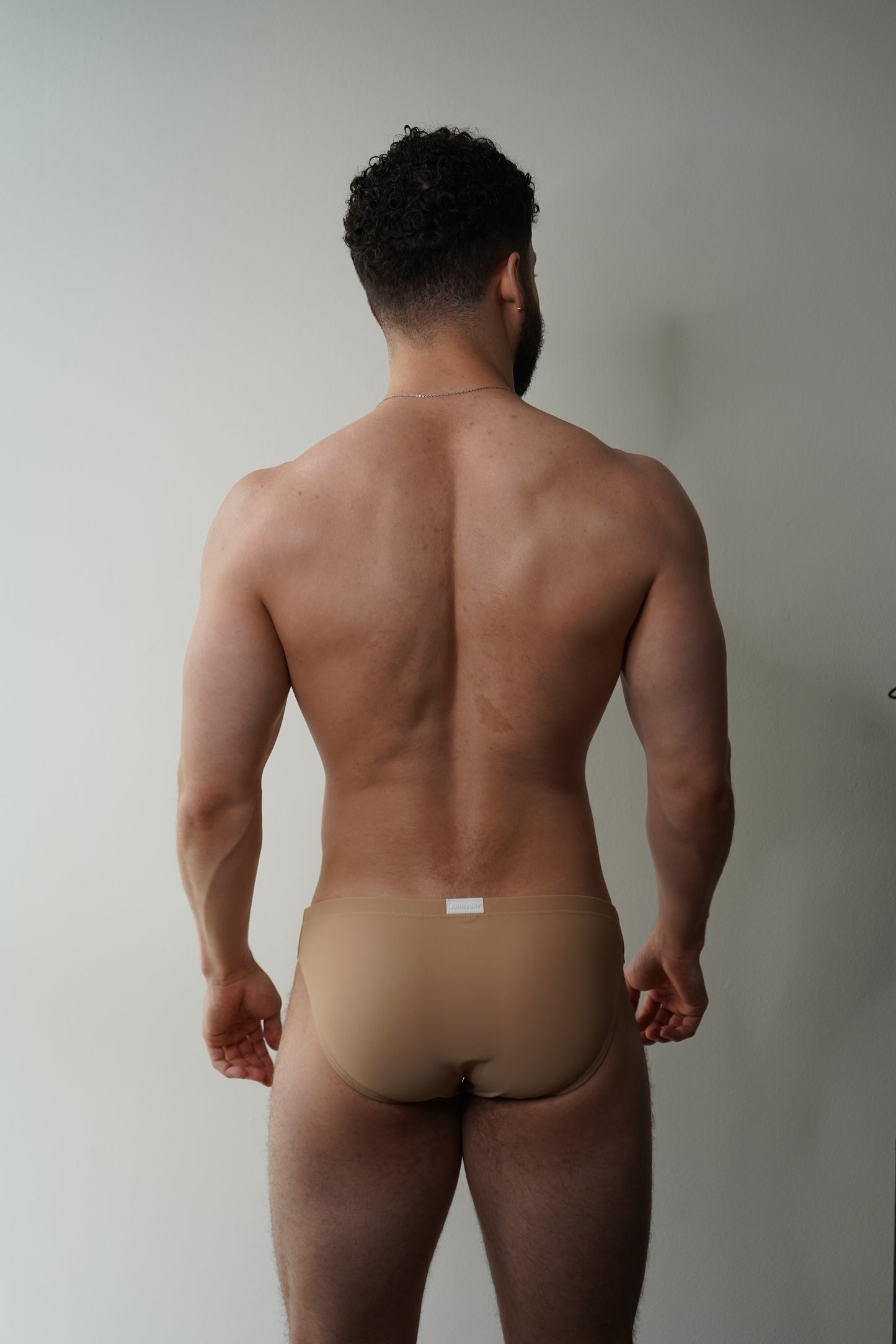 hip swim brief - sand