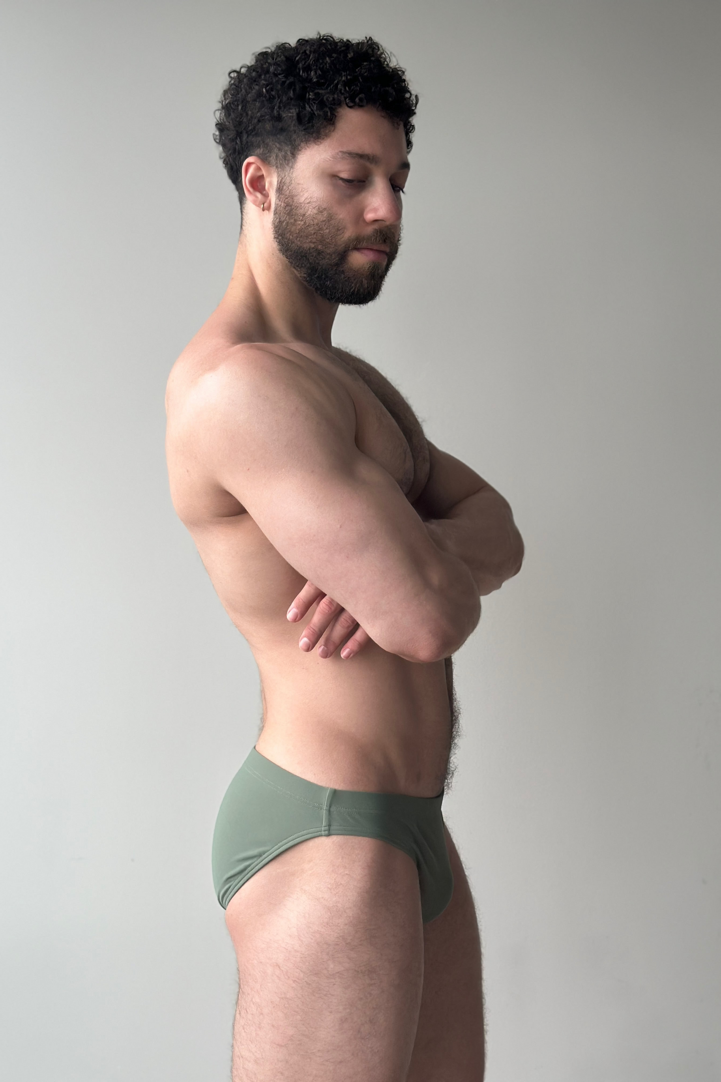 hip swim brief - palm