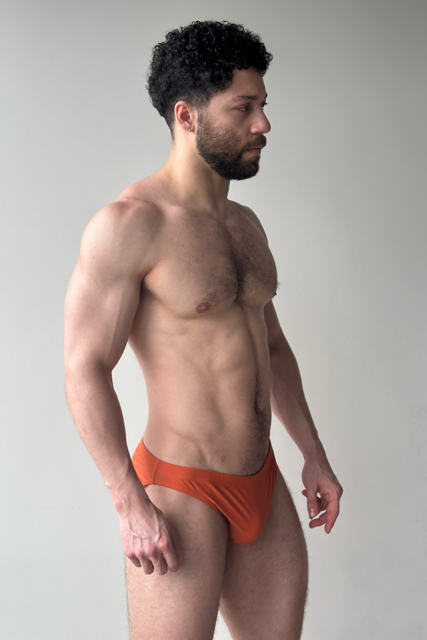 hip swim brief - sunset