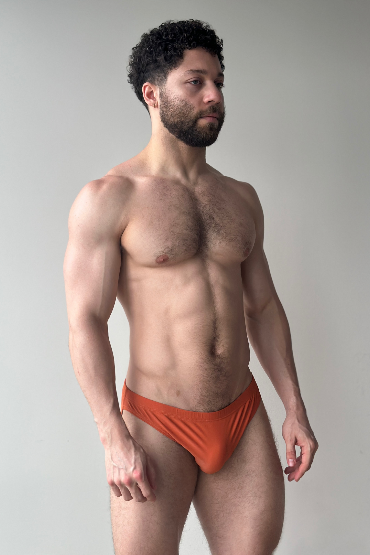 hip swim brief - sunset