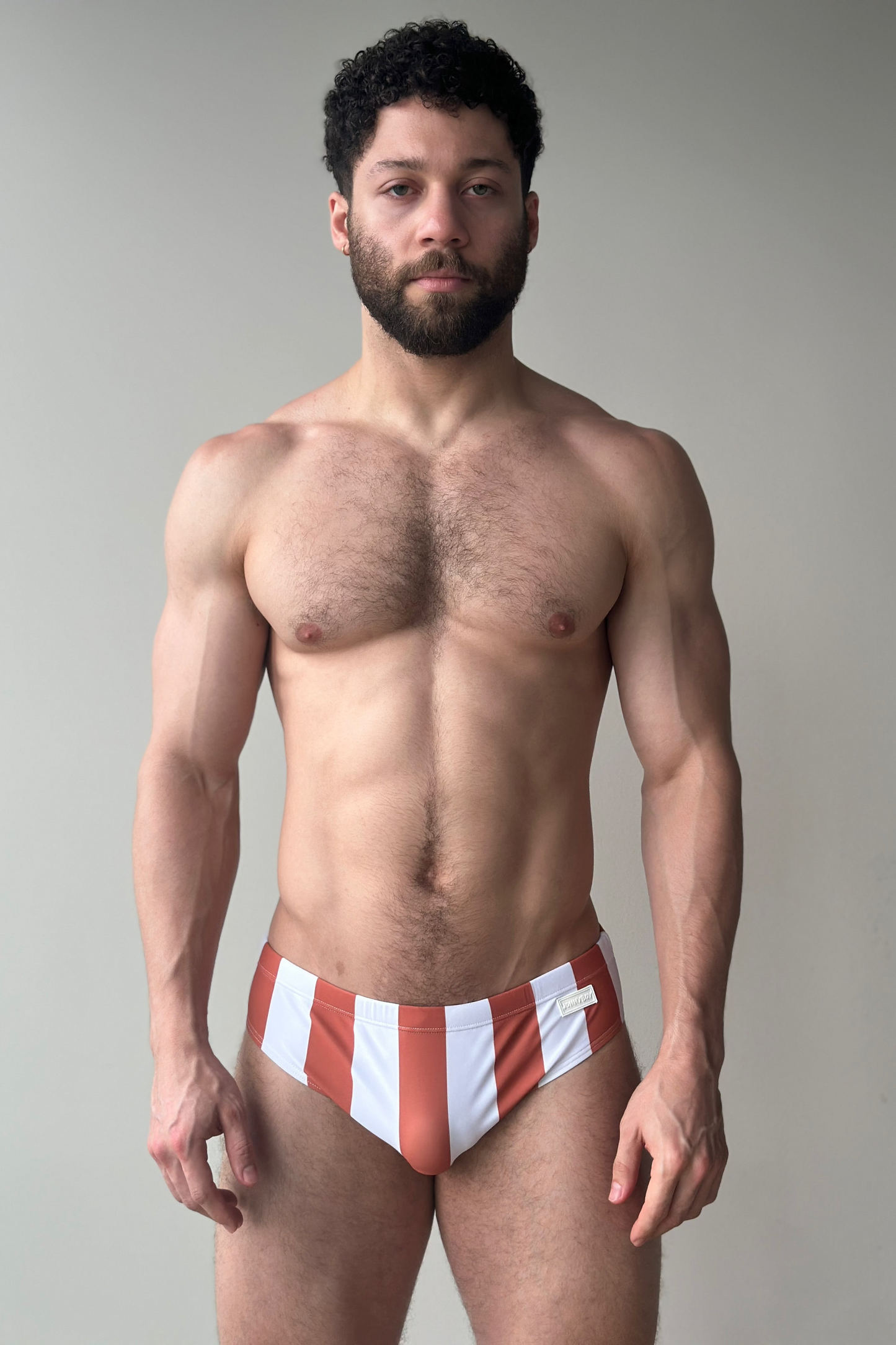 swim brief - terracota