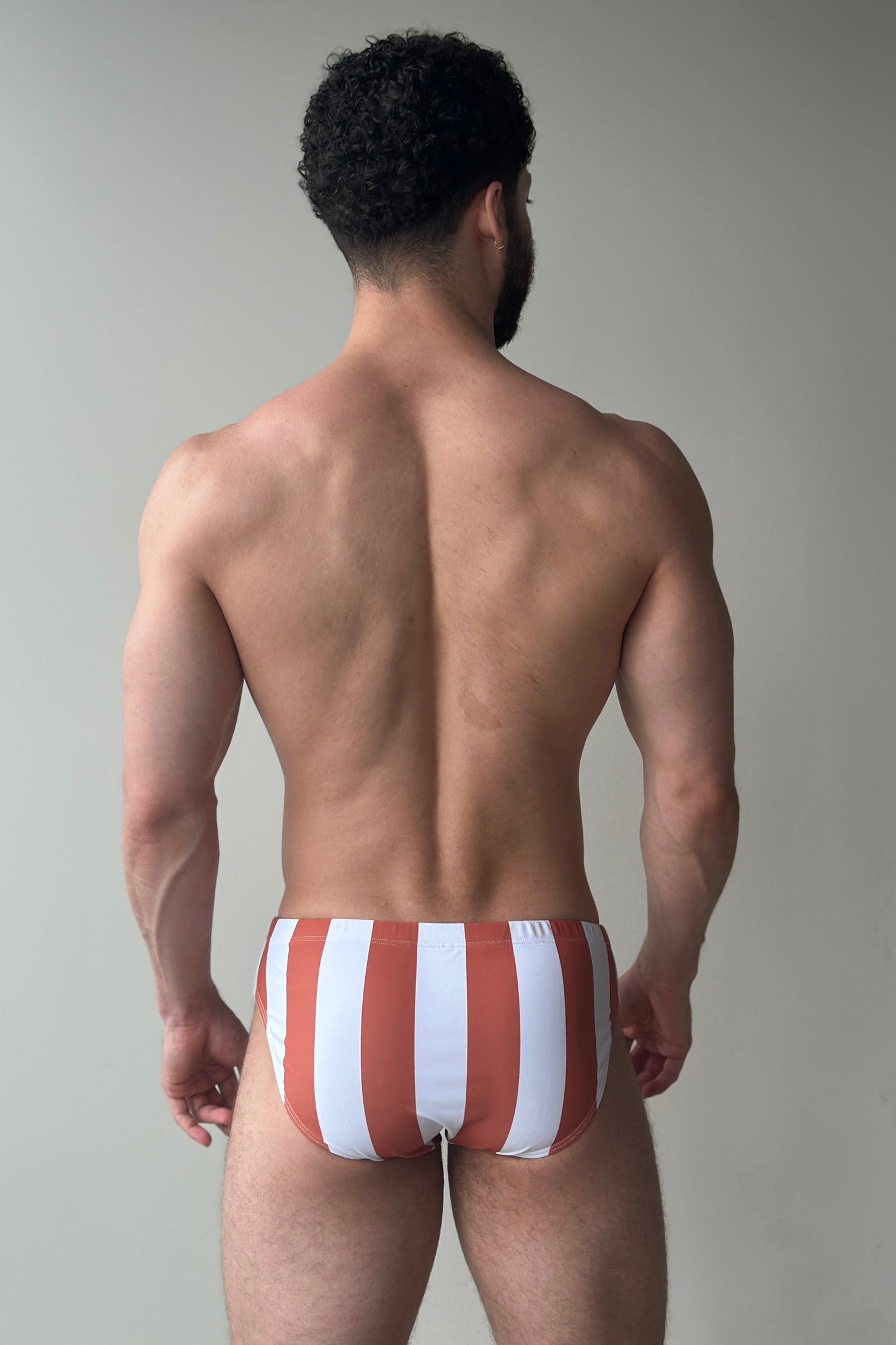 swim brief - terracota