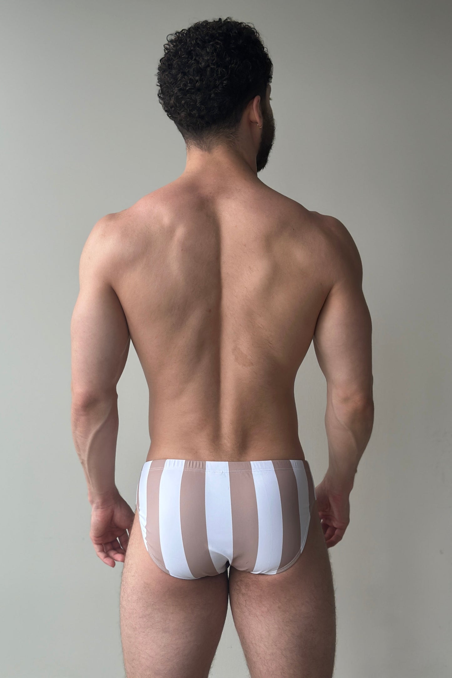 swim brief - latte