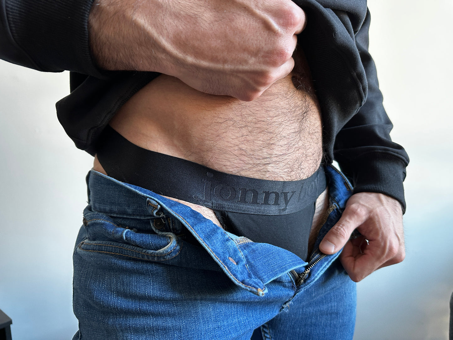 jonny boy jockstrap - black