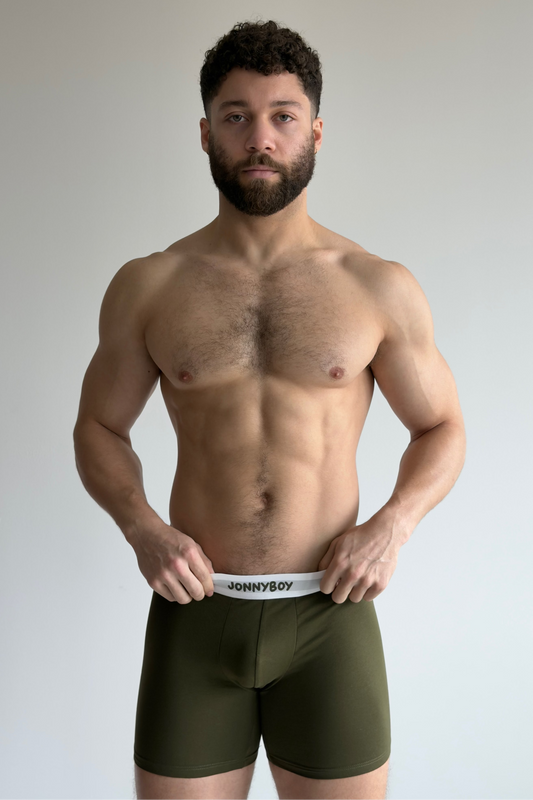 core boxer brief - olive
