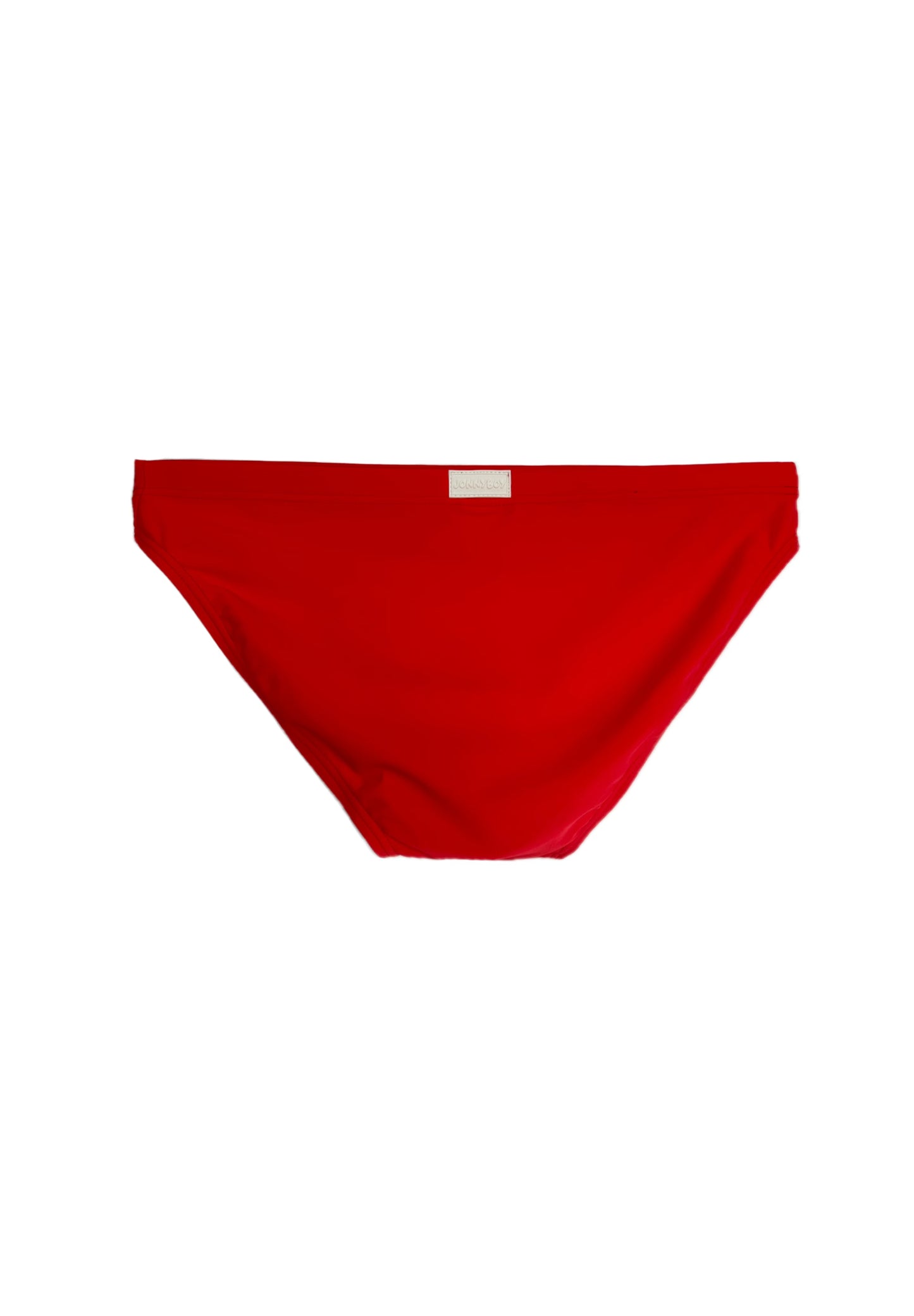 swim brief in scarlet