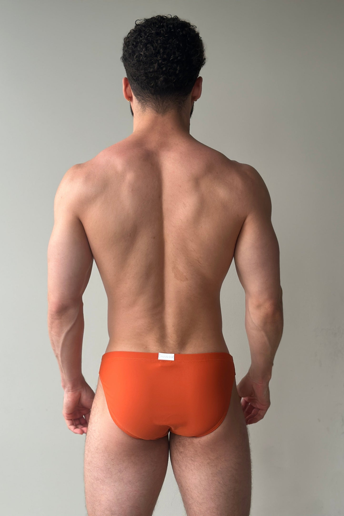 hip swim brief - sunset